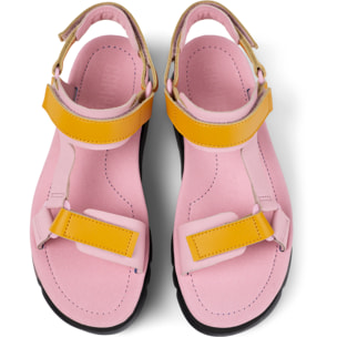 Sandalias - CAMPER Oruga Up - Multicolor - Cuero liso