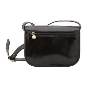 Borsa a tracolla da donna - Modello False - 100% pelle - 22.0 x 16.0 x 9.5 cm