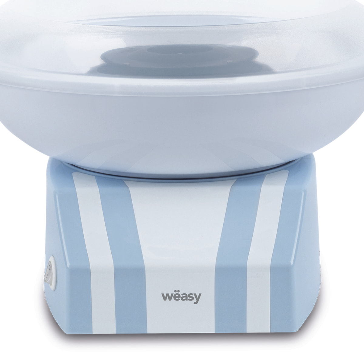 Máquina de algodón de azúcar SWEE32 Wëasy, 1 Cuchara medidora, 10 Conos de Papel, Bol extraíble, 450 W