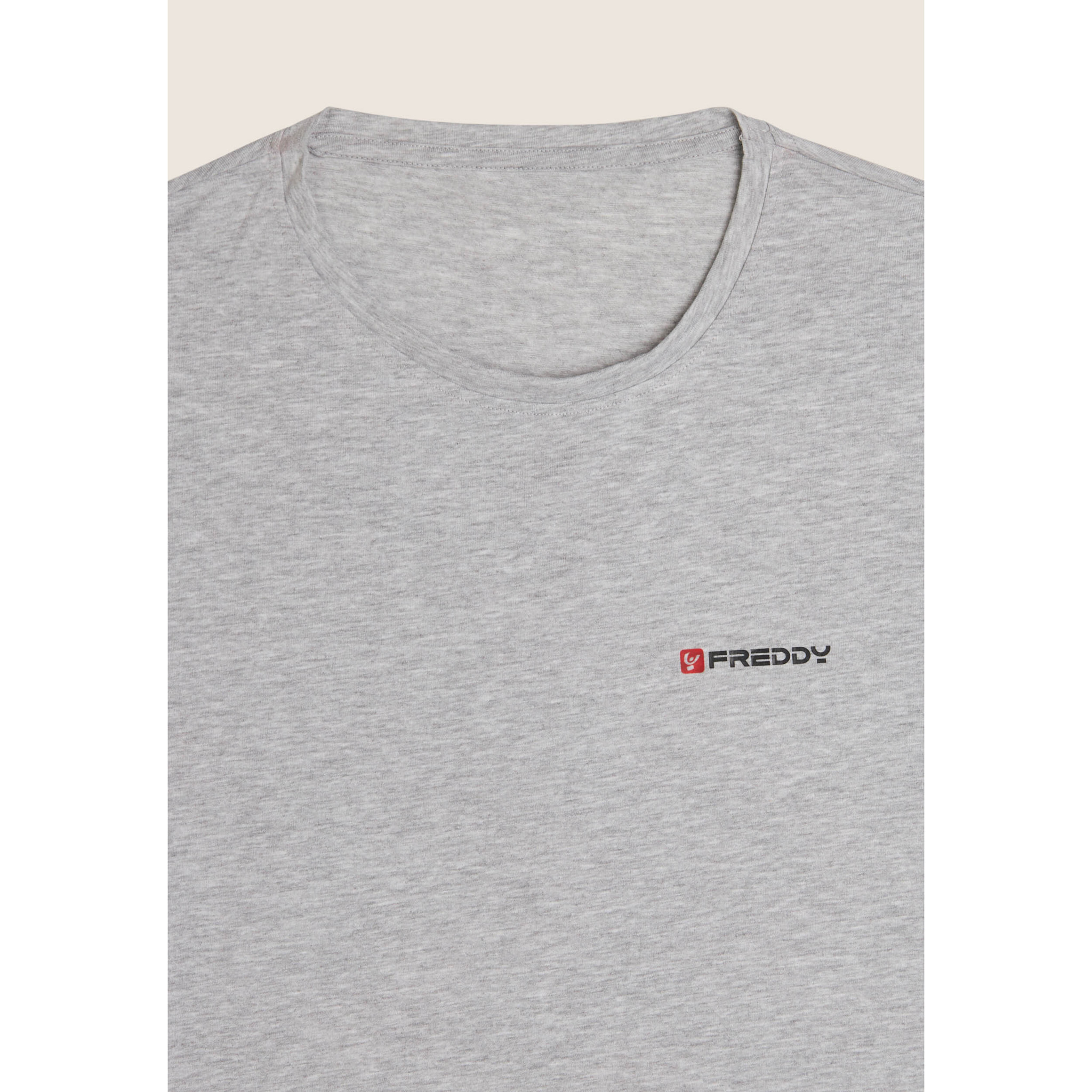 T-shirt Uomo in Cotone con Logo FREDDY Colorato