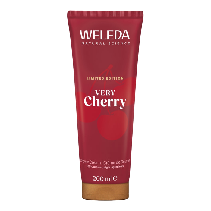 WELEDA - Crème de Douche Very Cherry - Edition Limitée - 200 ml
