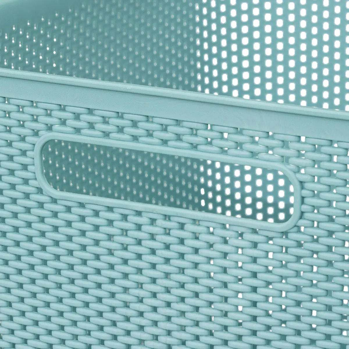 Panier en crochet Crochy 19L bleu