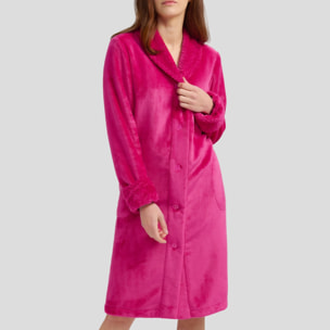Bata larga Fucsia