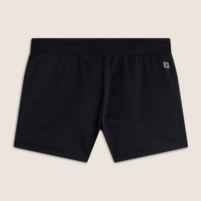 Shorts da donna con tasche interne e coulisse in vita