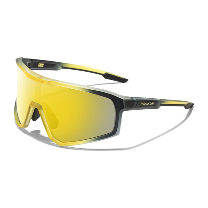 Gafas de Sol Hurricane Grad Yellow / Gold D.Franklin