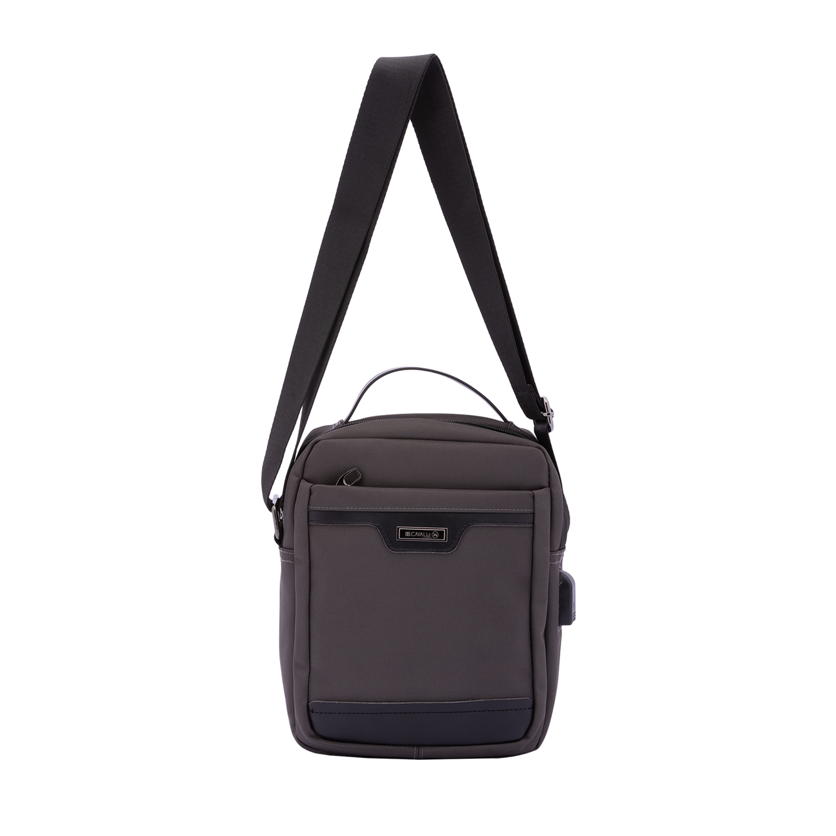 Borsa a tracolla  da uomo Textile Polyester 25x20x8 cm