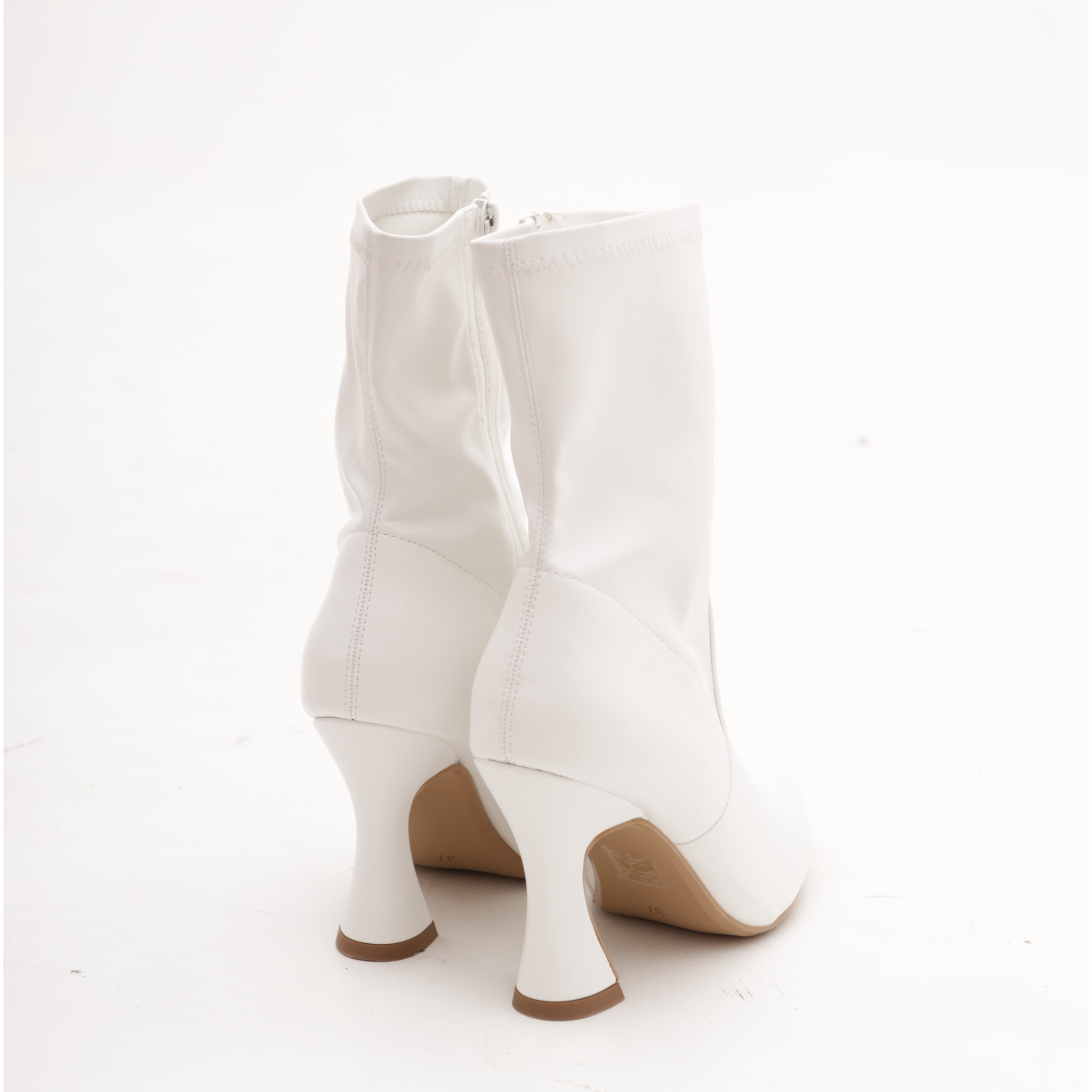 TRONCHETTO ELASTICIZZATO BIANCO