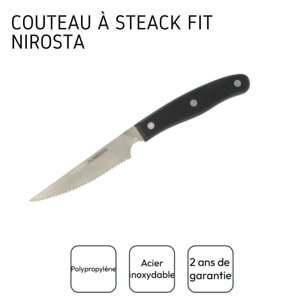 Couteau à steak 22 cm Nirosta Fit