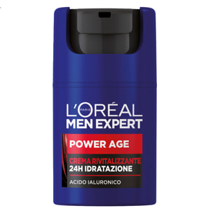 Crema Viso Anti Età Men Expert Power Age per Tutti i Tipi di Pelle