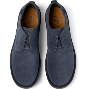 Scarpe stringate - CAMPER Wagon - Blu - Pelle scamosciata