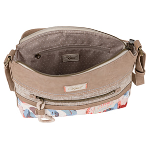 Bolso Bandolera Mujer Skpat Leyre Taupe