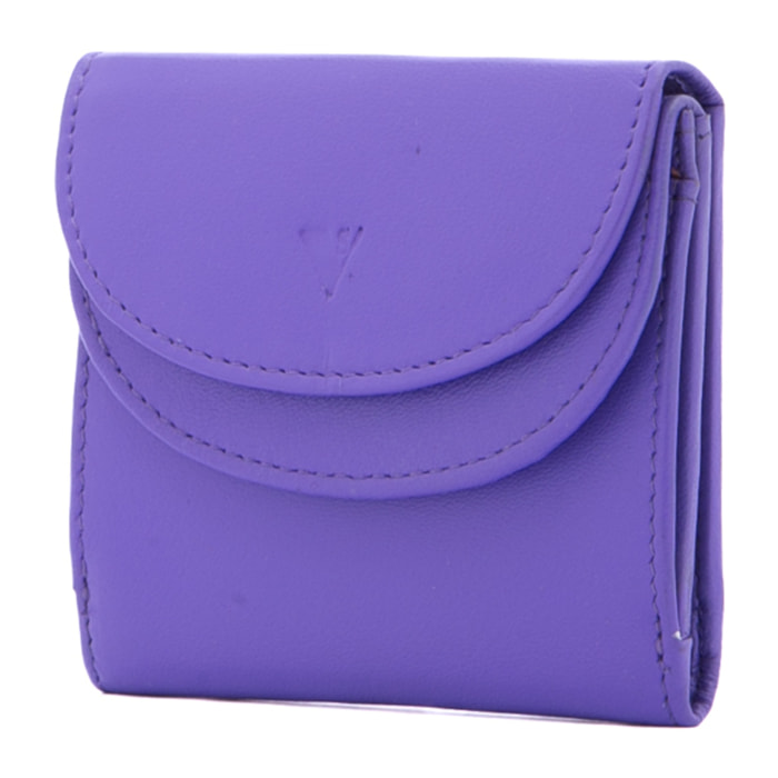 Portafoglio  da donna ecopelle Prodotto Vegano 12x10x3 cm