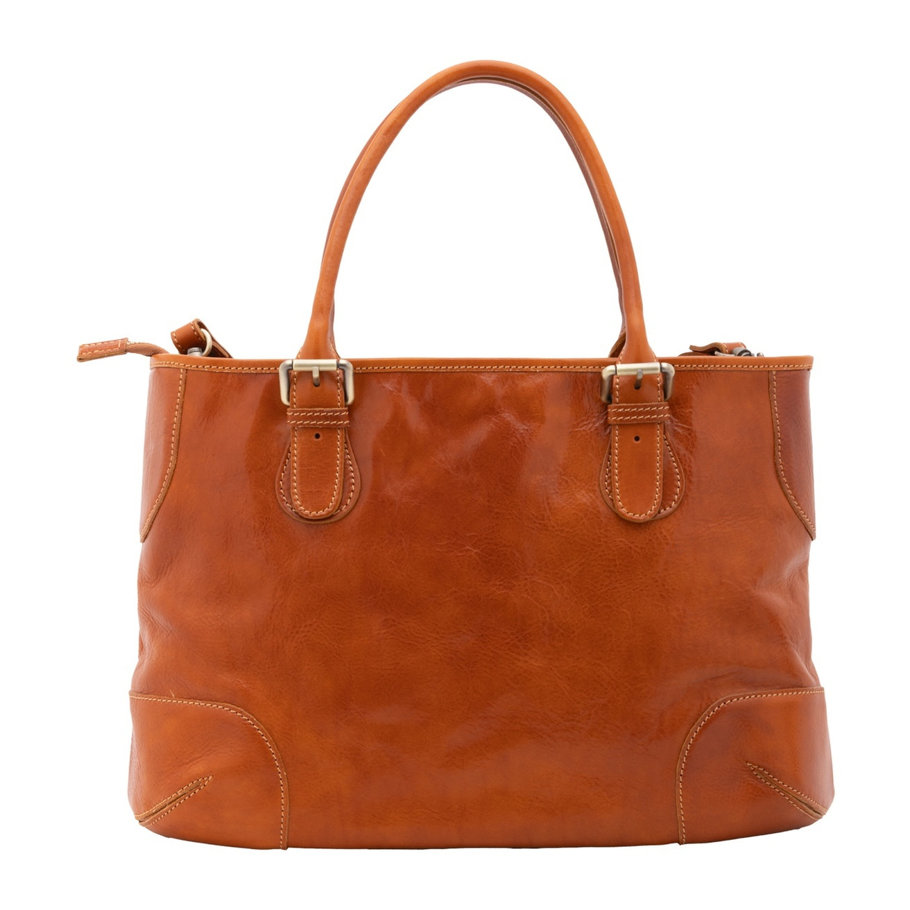 Borsa a tracolla da donna - Modello False - 100% pelle - 28.0 x 43.0 x 16.0 cm