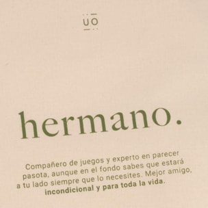 Bolsa tela regalo "Hermano definición"