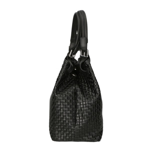 Borsa Shopper da donna In Vera pelle Made in Italy 32x29x17 cm