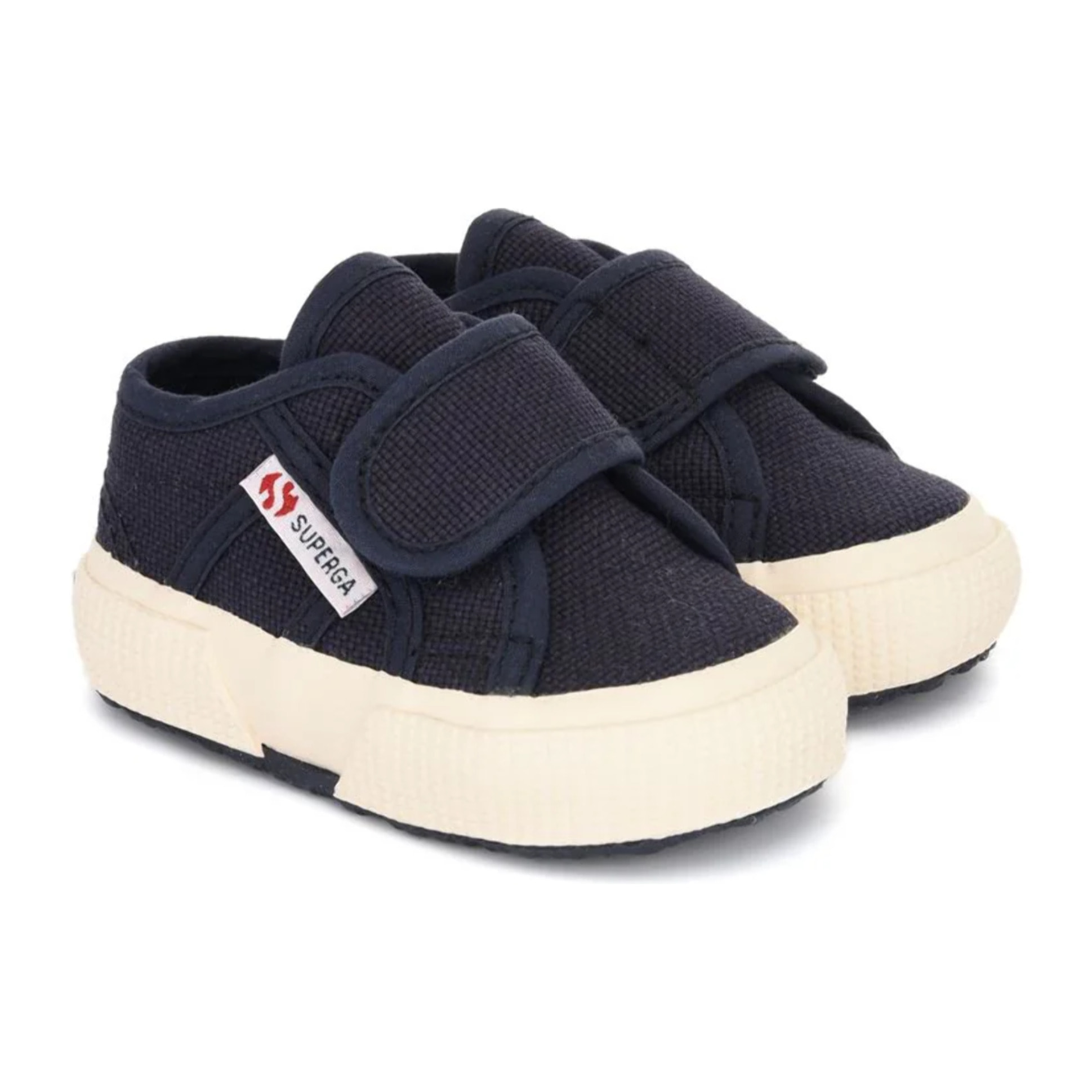 Le Superga Bambino/a Blu 2750 Baby Strap