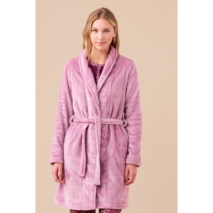 Vestaglia donna coral articolo unito. Noidinotte