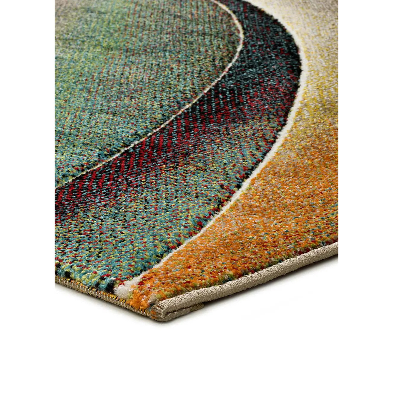 LIBET Alfombra moderna en verde, varias medidas disponibles