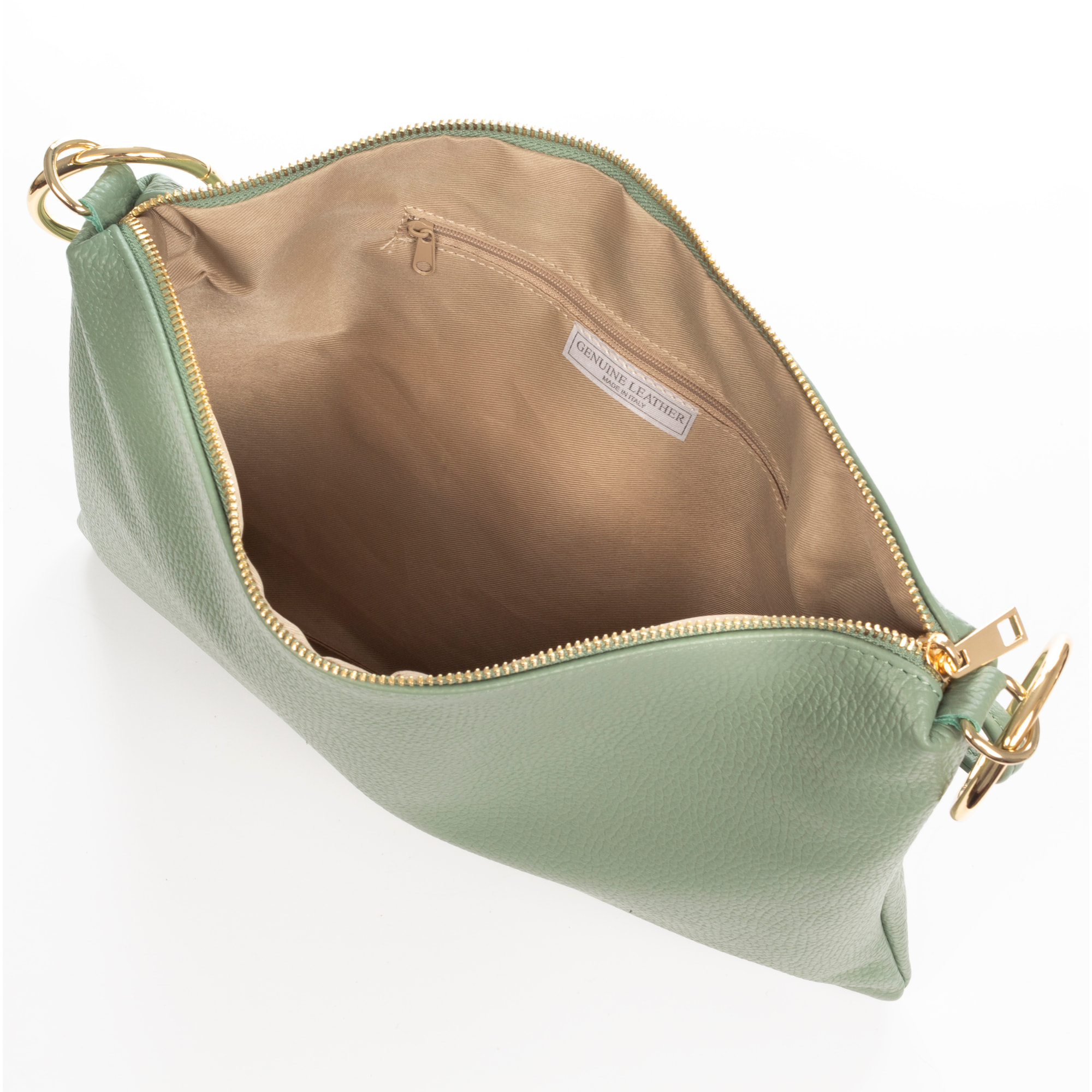 Arroscia bolso bandolera mujer. Piel auténtica Dollaro.