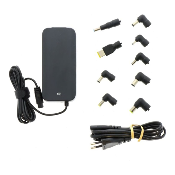Chargeur ordinateur portable ESSENTIELB 65W PC universel + 9 embouts