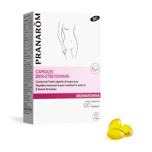 Pranarom - Capsules bien-être féminin - Bio - 30 capsules