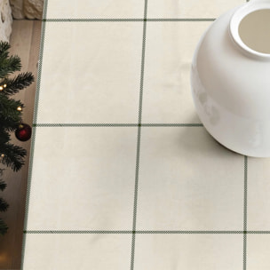 Nappe anti-taches Green windowpana 1225