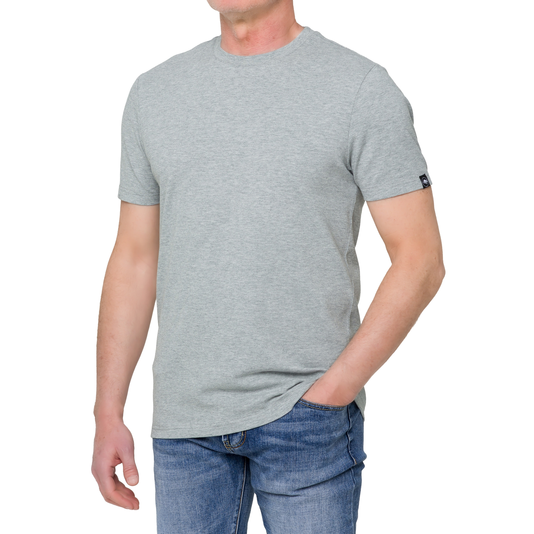 Camiseta Piquet Hot Buttered Pangai Gris claro