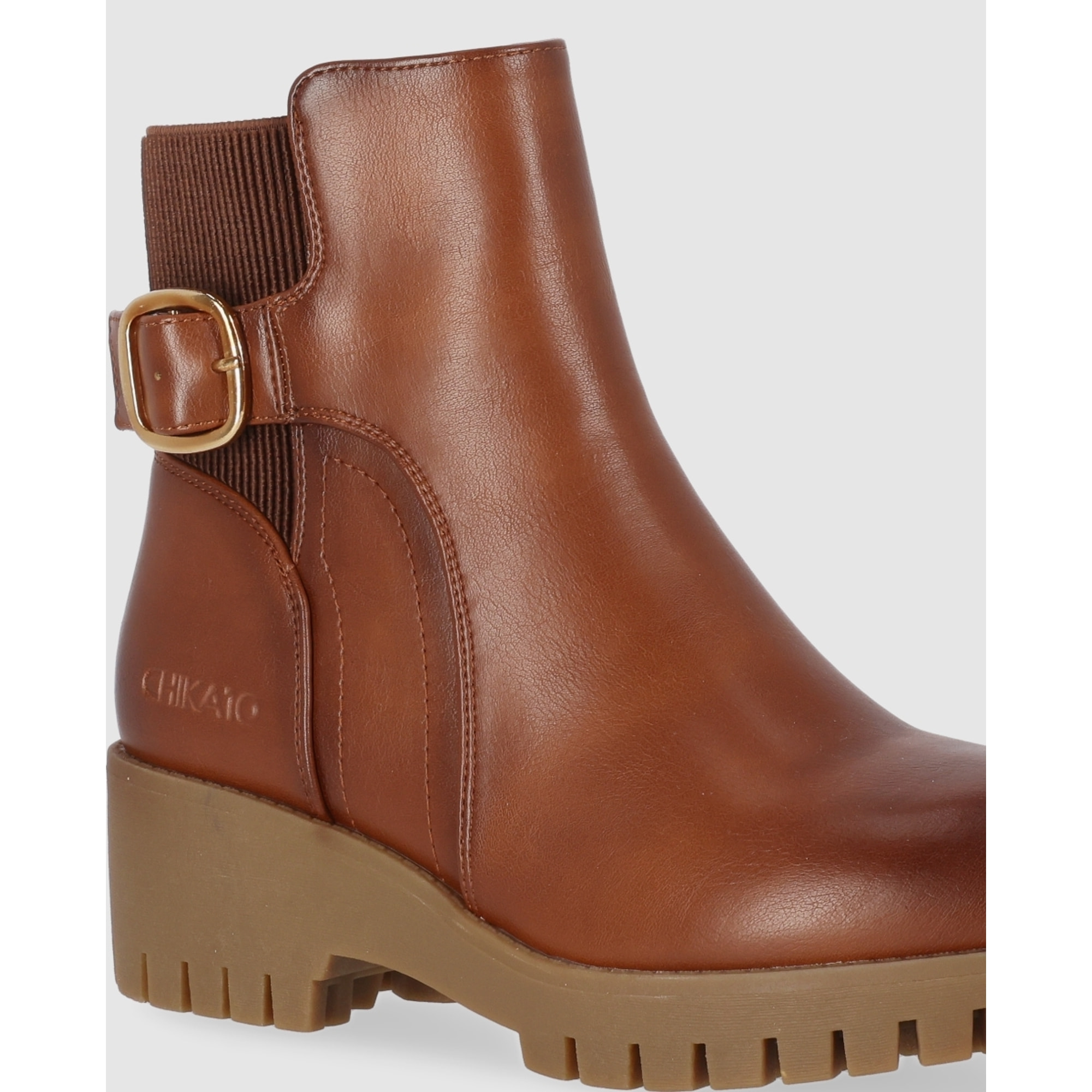 Botines - Cuero - Tacón: 5 cm