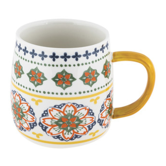 Set 2 tazze da tè Gardeny in new bone china