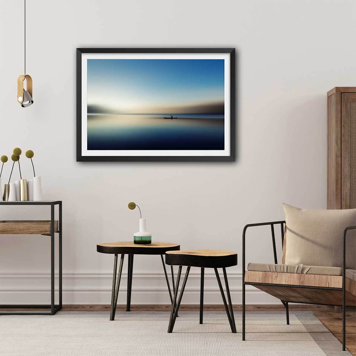 Poster glacis boat Affiche seule