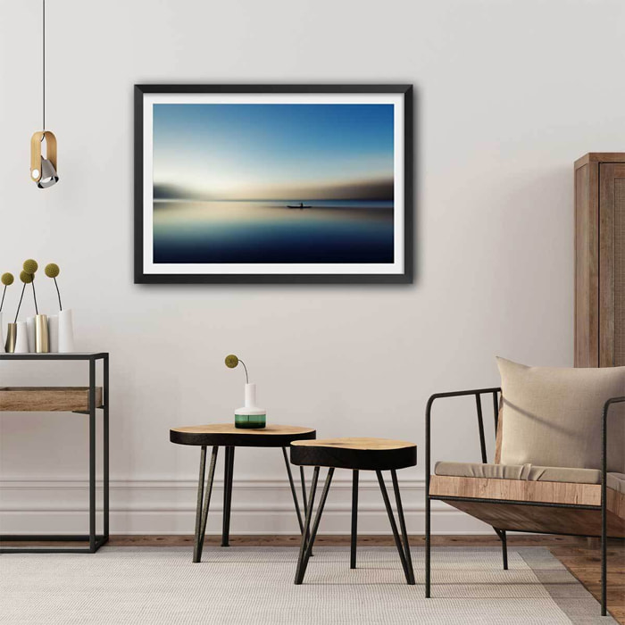 Poster glacis boat Affiche seule