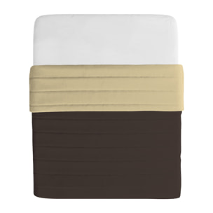 TRAPUNTINO ESTIVO BASIC MATRIMONIALE, TINTA UNITA DOUBLEFACE