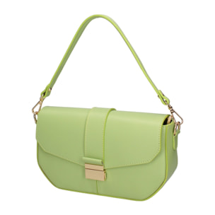 Borsa a spalla da donna - Modello False - Vera pelle - 27.0 x 15.0 x 7.0 cm