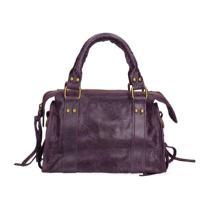 Borsa a spalla da donna - Modello Erisia - Vera pelle - 25.0 x 15.0 x 10.0 cm