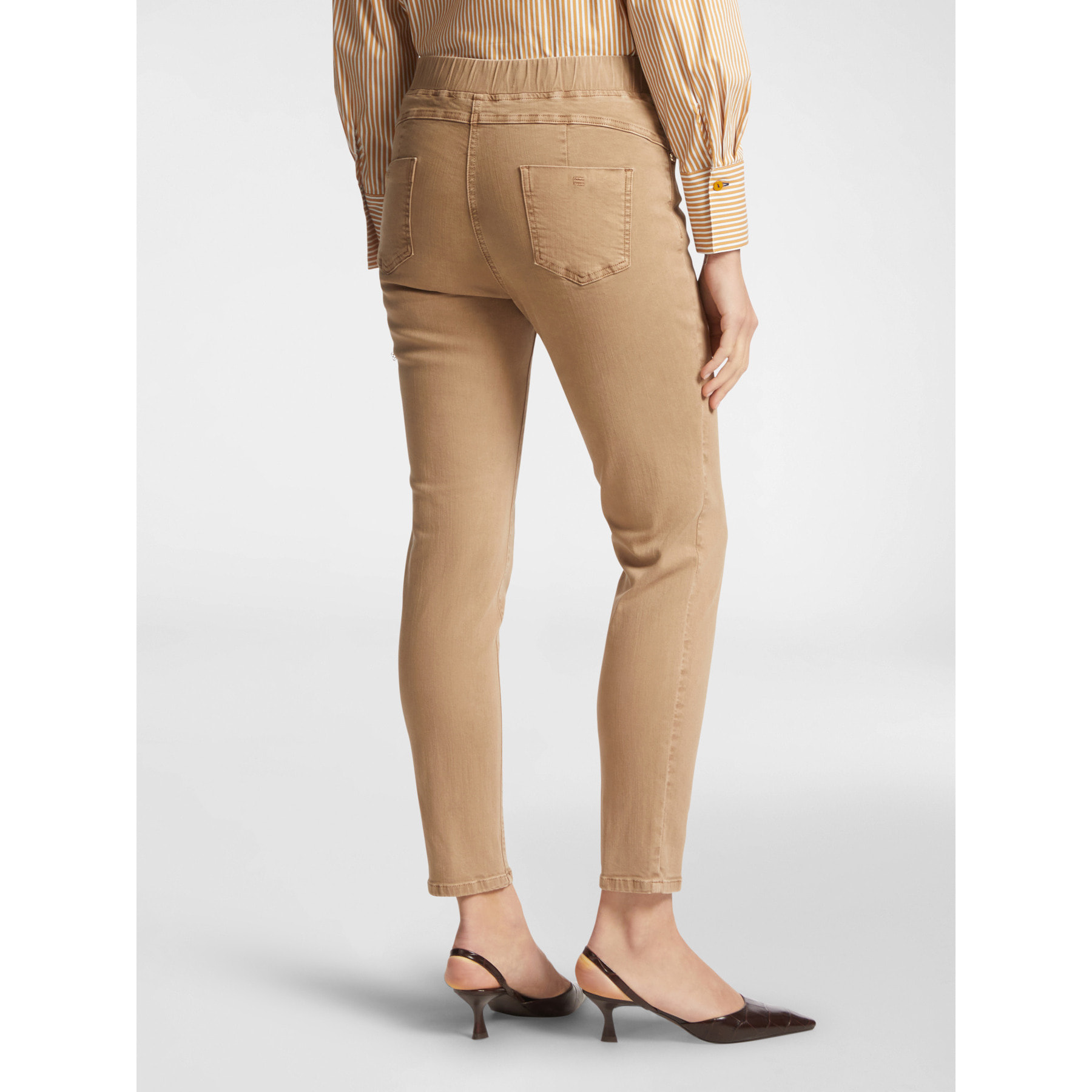 Elena Mirò - Jeggings pull on, "Pat" - Beige