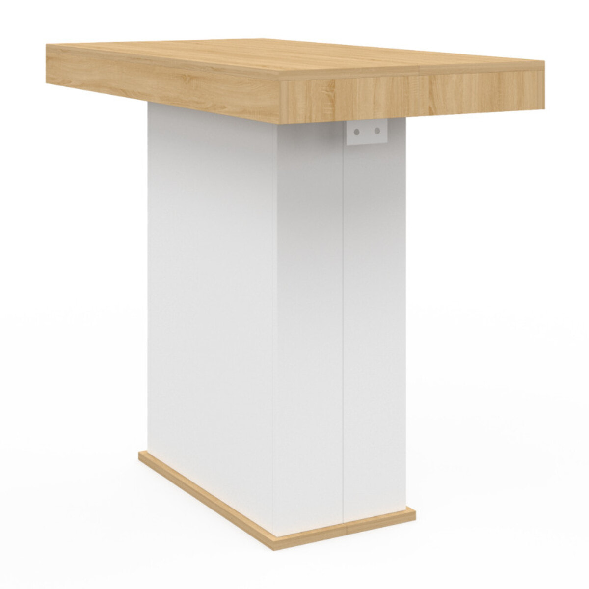 Console extensible Tania - Bois - Blanc