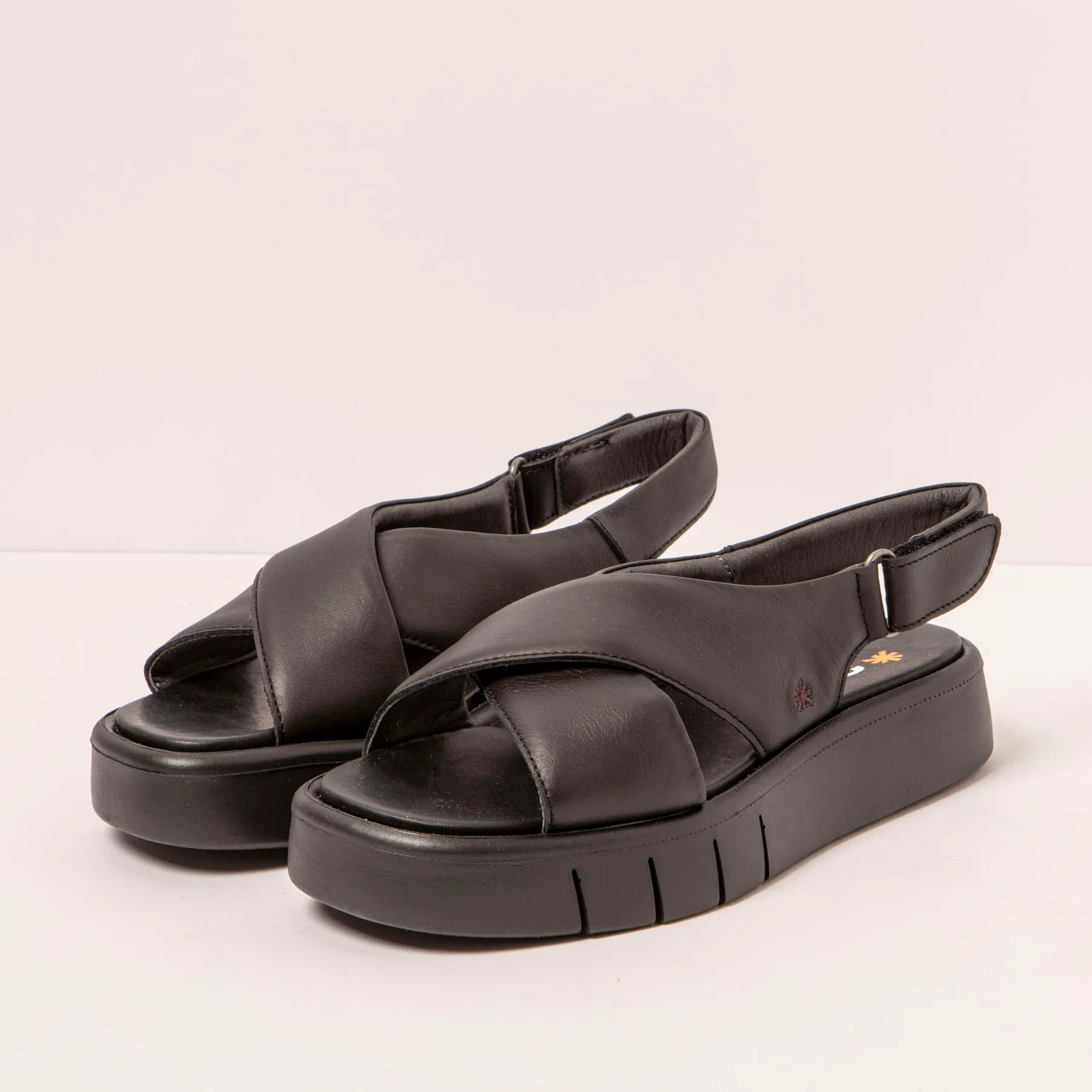 Sandalias 1855 NAPPA BLACK/ MALAGA color Black