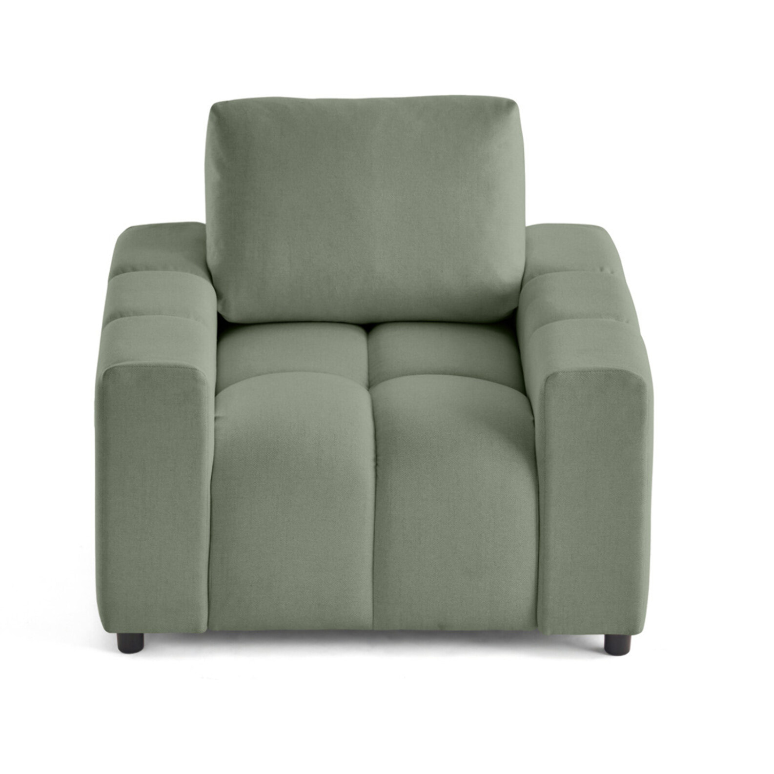 Crocus - fauteuil en tissu - Vert sauge