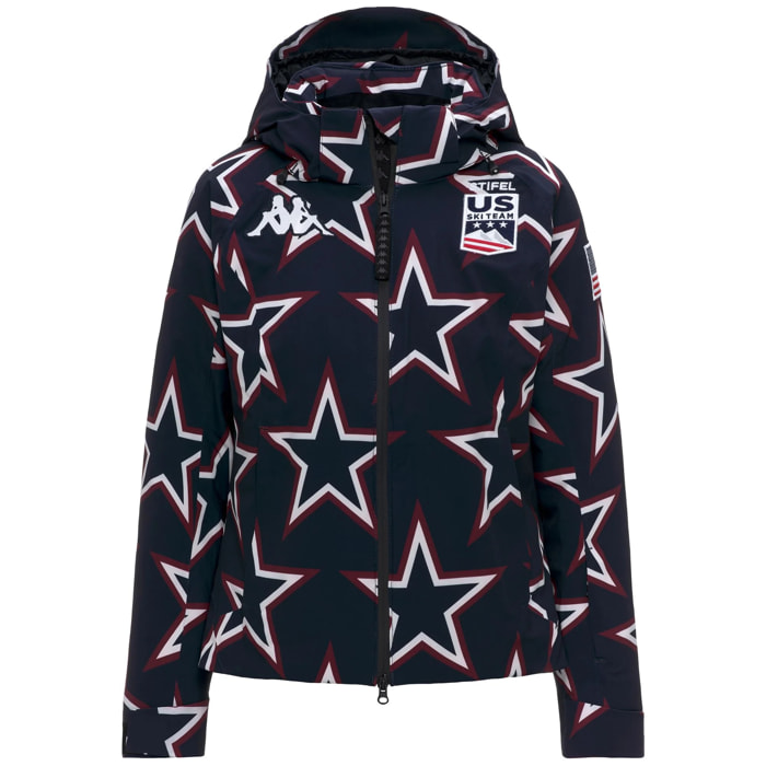 Kappa - Giacche Donna Blu - 8Cento 810G Us