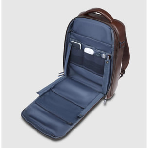 Piquadro Zaino da viaggio fast-check porta pc e iPad®Pro con protezioni antiurto e RFID, personalizzabile