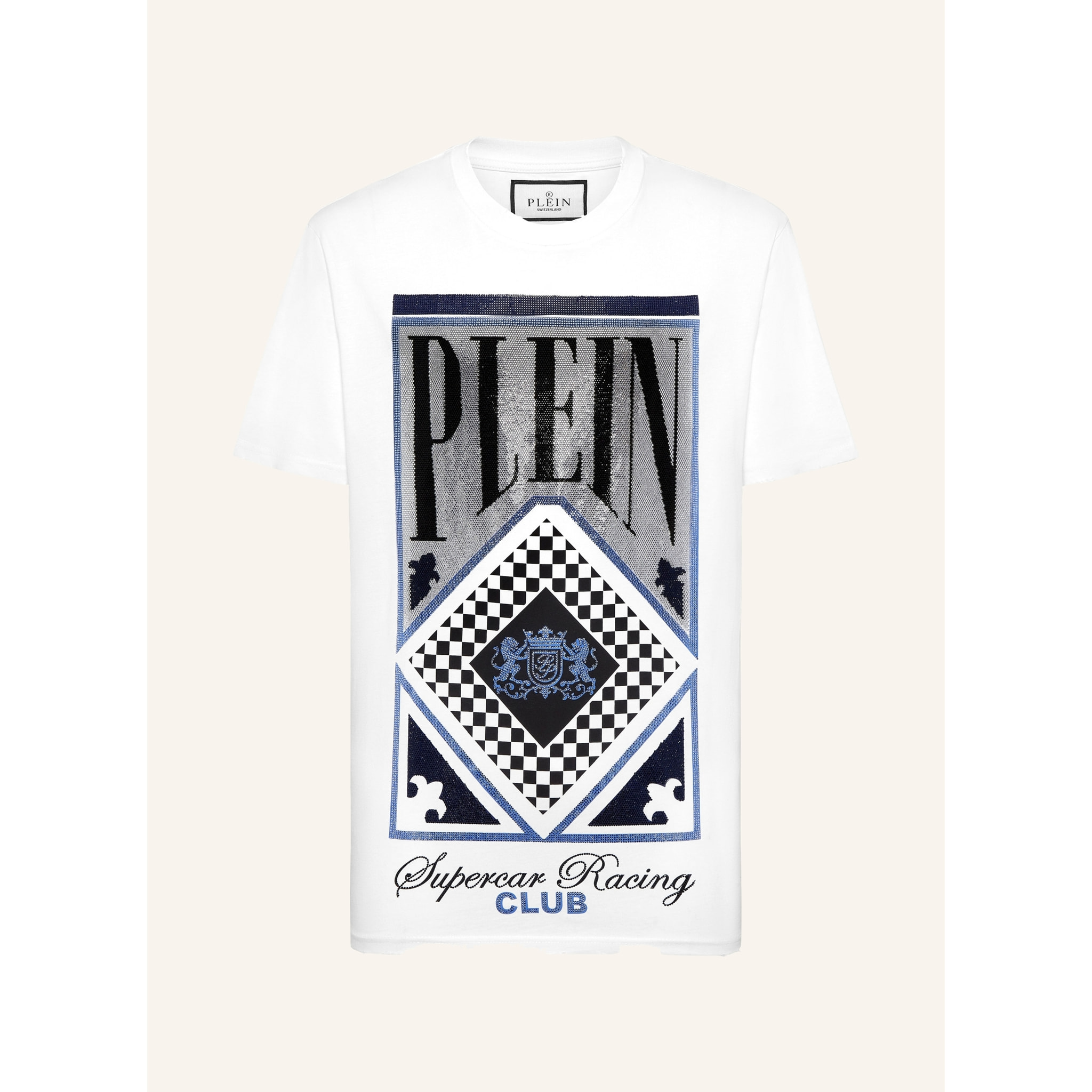 PHILIPP PLEIN Camiseta Cuello Redondo RACING