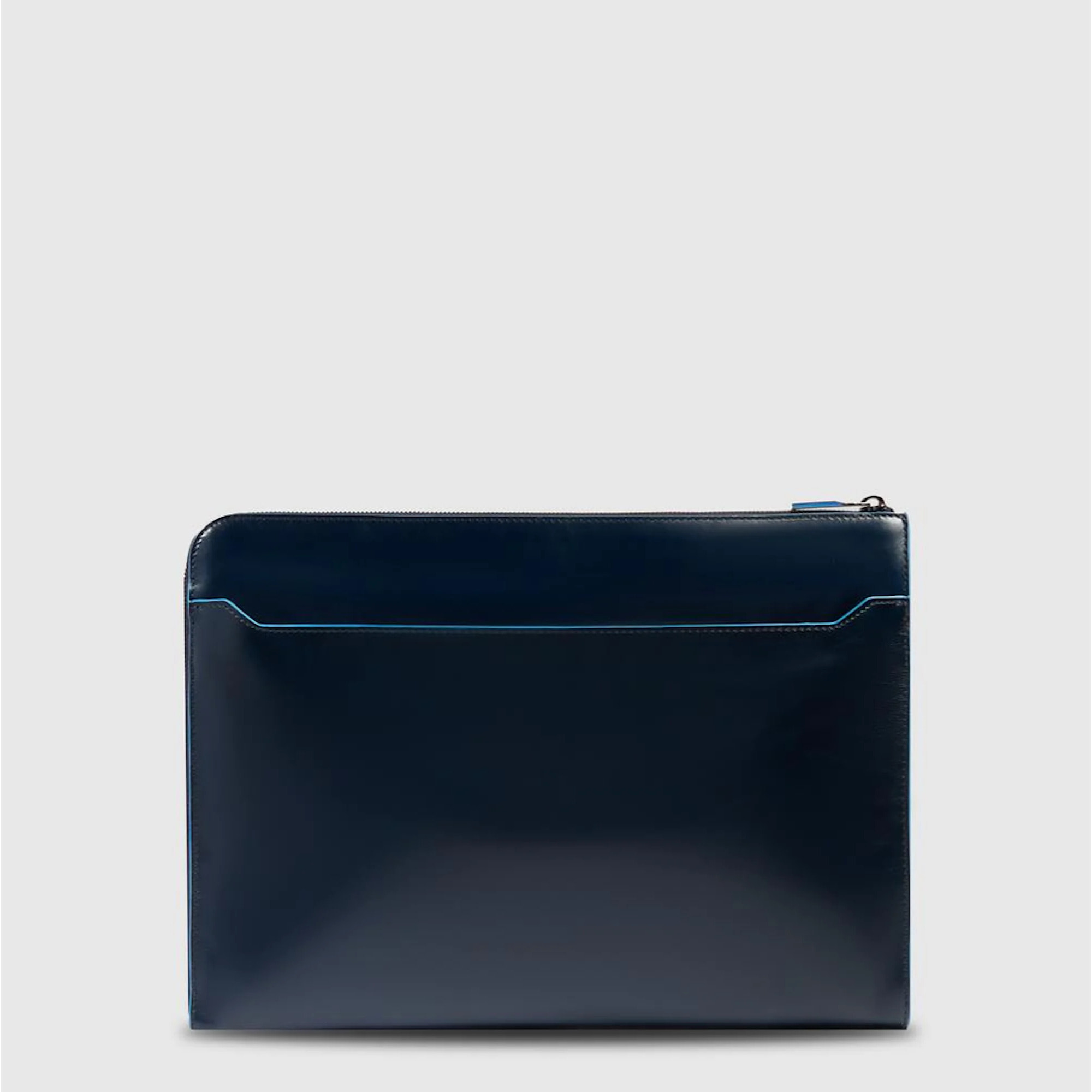 Piquadro Custodia in pelle porta pc con manici a scomparsa, tasca per AirPods®, schermata con protezione RFID