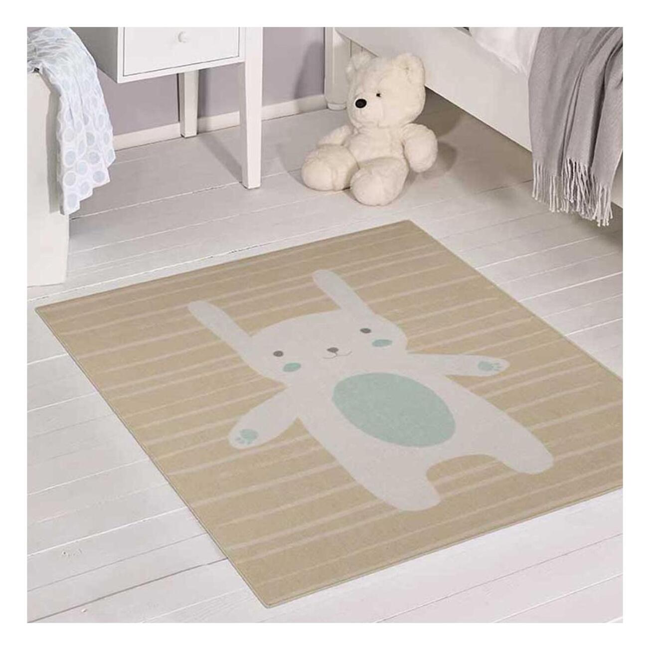 Tapis enfant tissé MECA