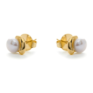 Pendientes Zola acabado oro amarillo 18k
