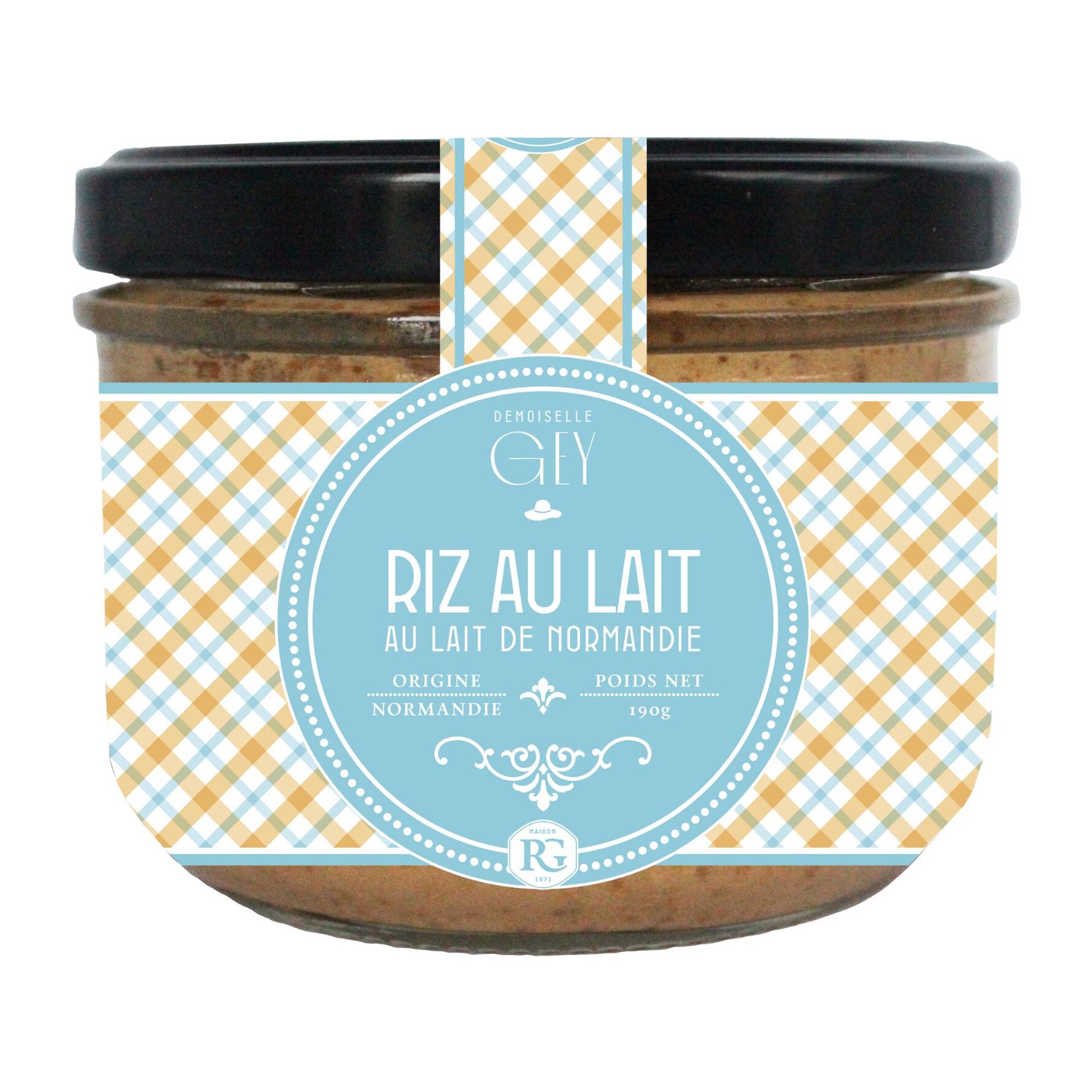2 x Riz au lait - 2x190g - Bocal - Raloul Gey - France