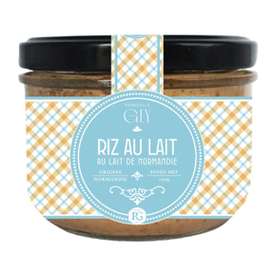 2 x Riz au lait - 2x190g - Bocal - Raloul Gey - France