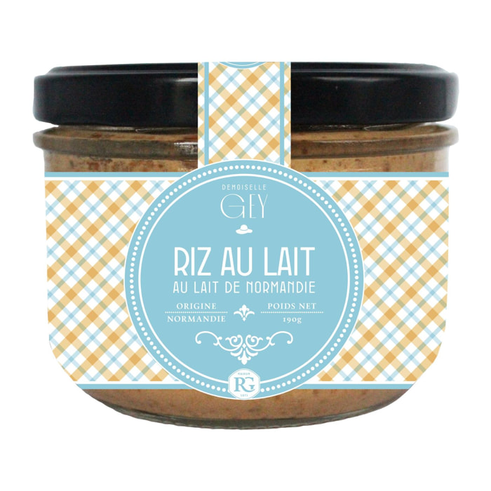 2 x Riz au lait - 2x190g - Bocal - Raloul Gey - France