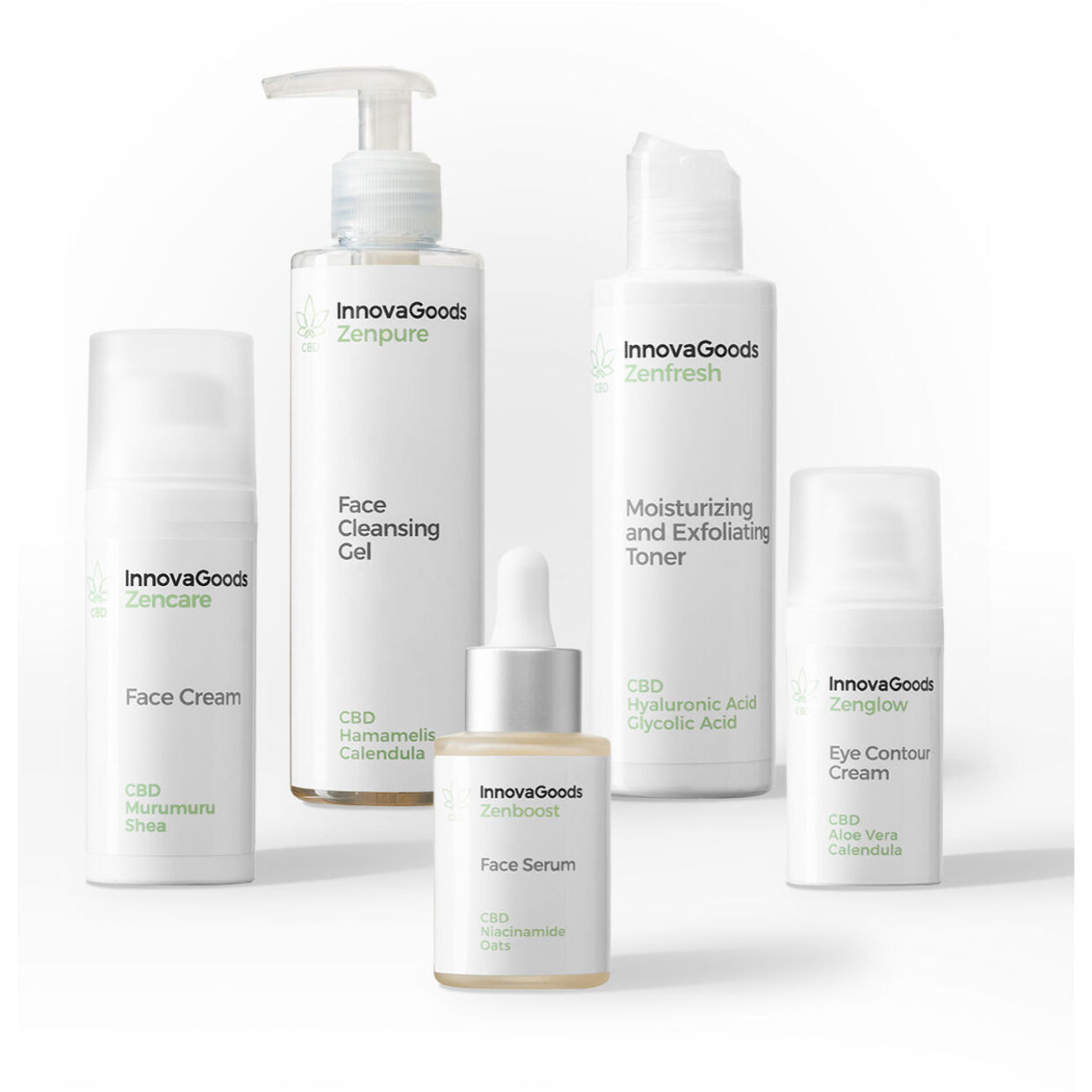 Pack Routine Visage CBD InnovaGoods