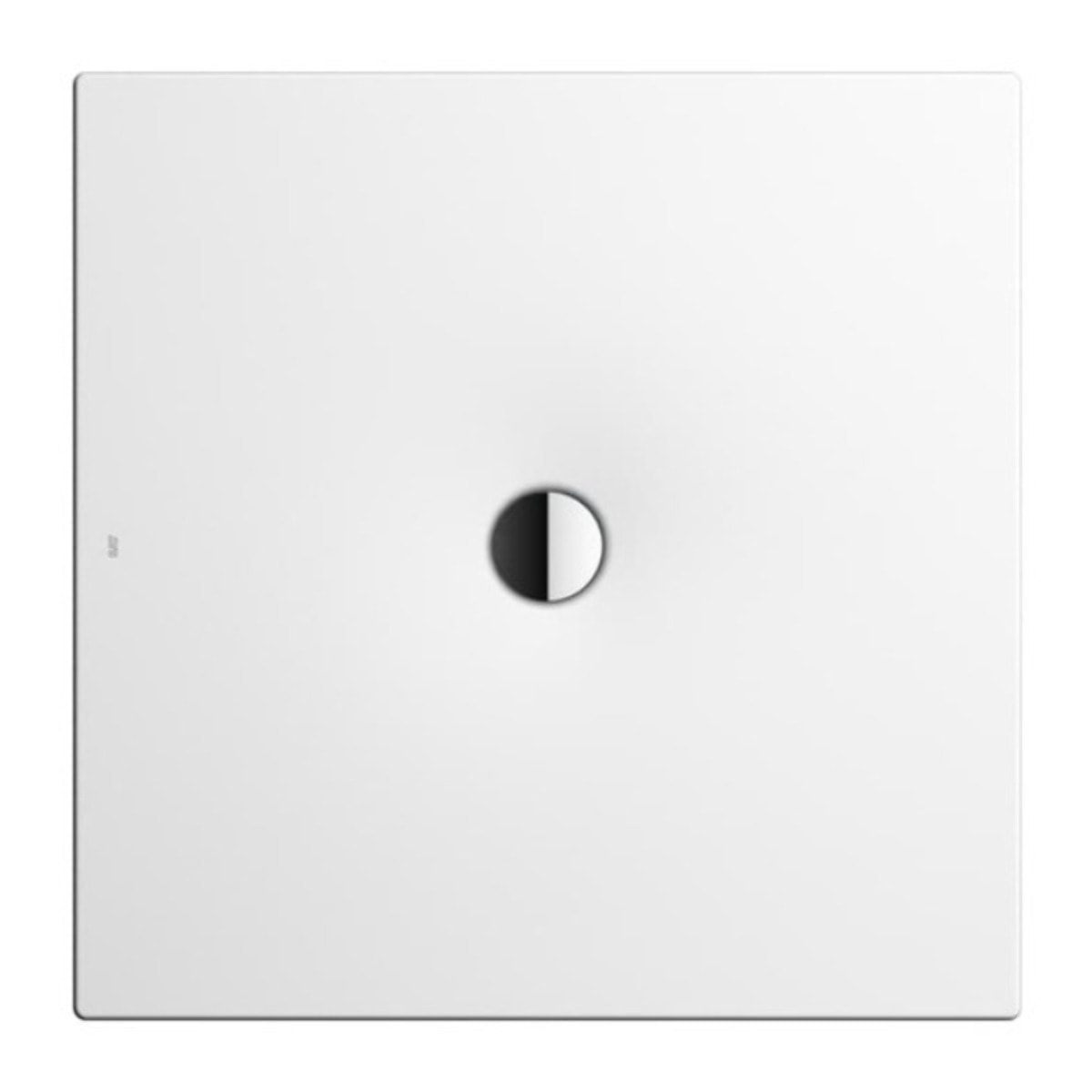 by Kaldewei Receveur de douche carré 80x80 cm acier émaillé, blanc (SATSVFEEL80Q)