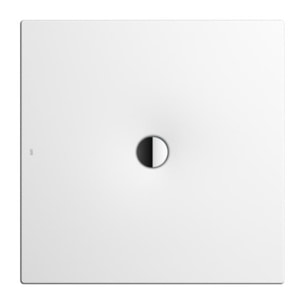 by Kaldewei Receveur de douche carré 80x80 cm acier émaillé, blanc (SATSVFEEL80Q)